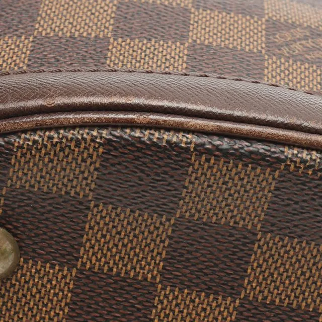Louis Vuitton Damier Ebene Marais Bucket Bag in Brown Canvas from A Retro Tale, photo 8 of 11
