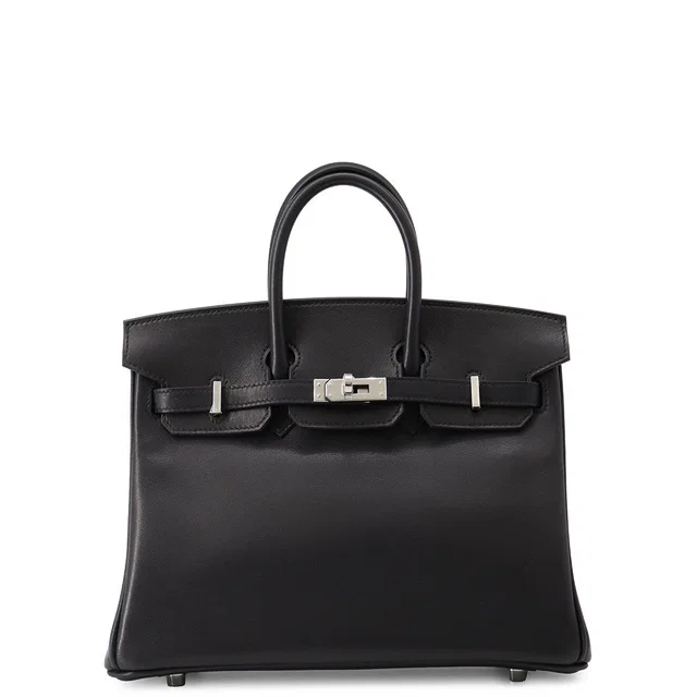 Hermès Birkin Black Vovolupt Size 25 in Black from GALLERY RARE