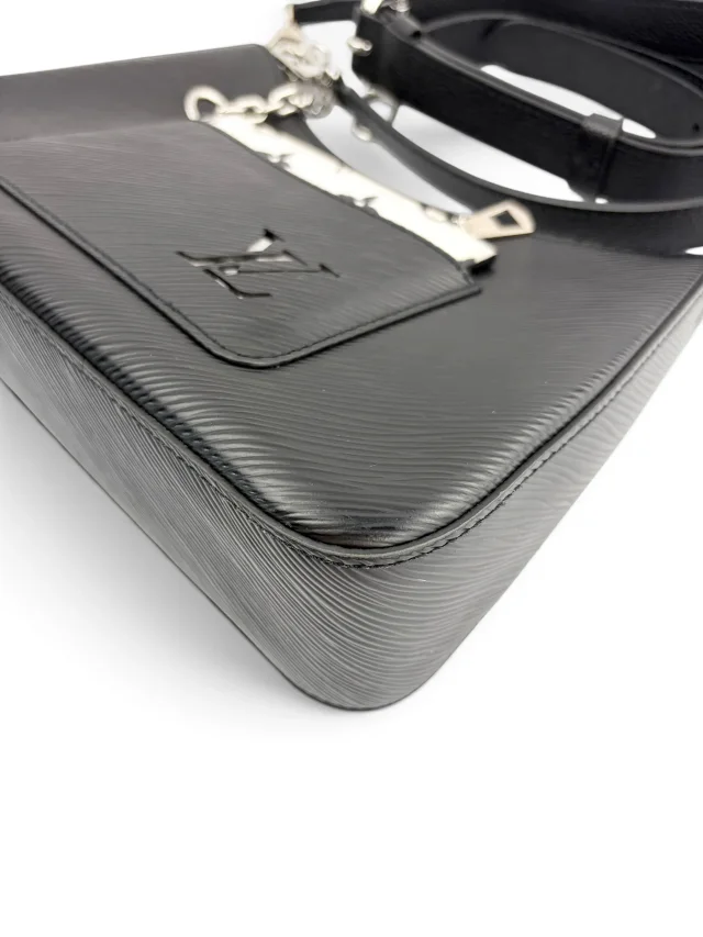Louis Vuitton Black Epi Marelle Two Way in Black Leather from Season 2 Consign, photo 8 of 10