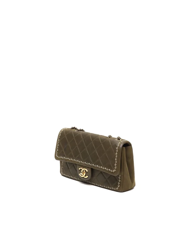 Chanel CC Happy Stitch Flap Bag in Coated canvas from A Retro Tale, photo 2 of 10