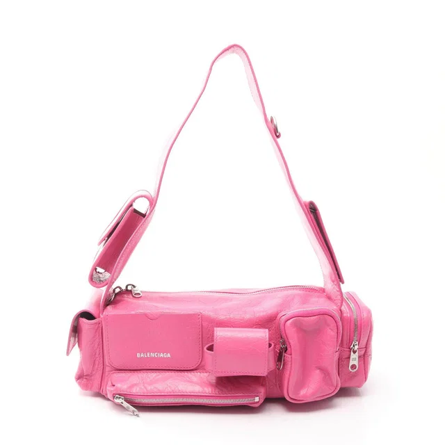 Balenciaga Superbusy Leather Shoulder Bag in Leather from LuxUness