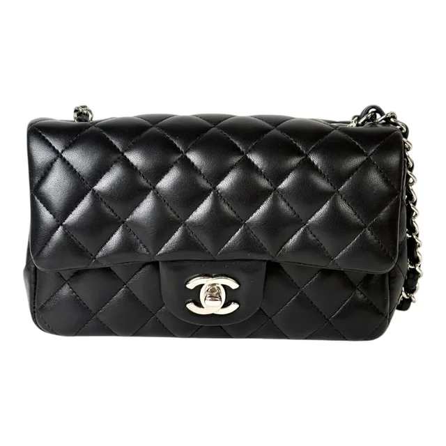Chanel Mini Classic Flap Bag in Black from Luxury Promise, photo 2 of 2