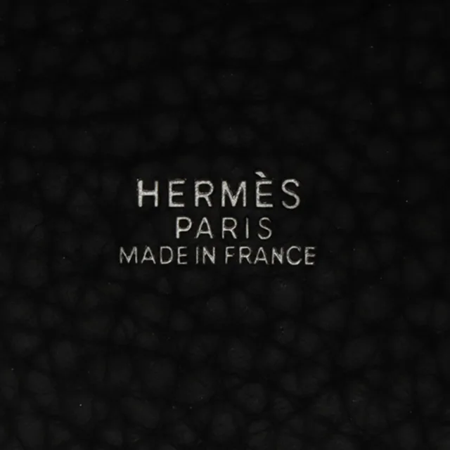 Hermès 2006 Picotin PM Black in Black Clemence leather from VINTAGE QOO TOKYO, photo 6 of 12