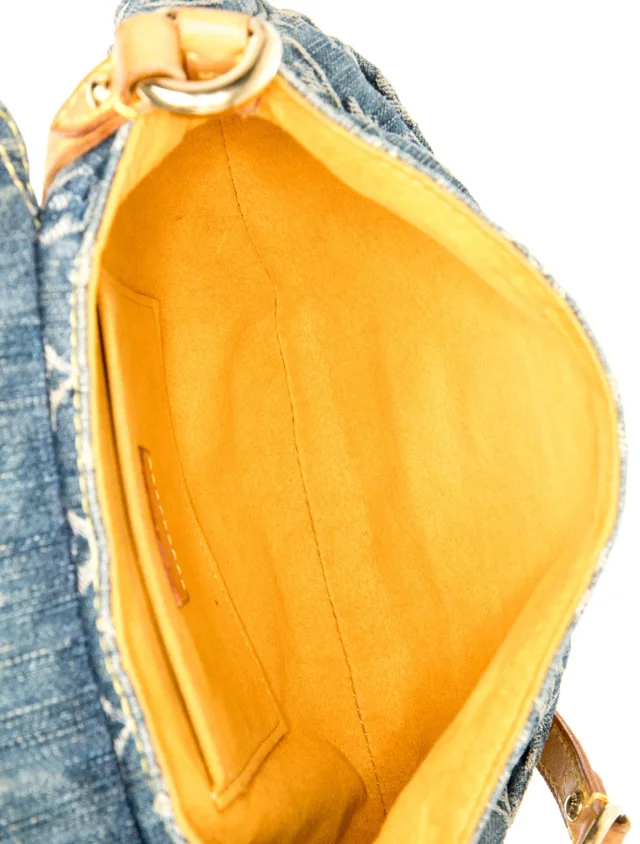 Louis Vuitton Monogram Pleaty Mini Vintage in blue Denim from The RealReal, photo 6 of 6