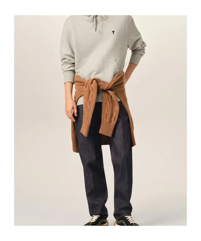Ami Paris Blue parisian-fit cotton jeans, photo 5 of 6 from SENSER