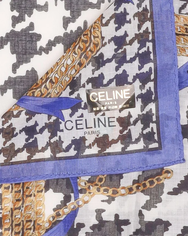 Celine 50 Cotton Scarf from A Retro Tale, photo 3 of 3