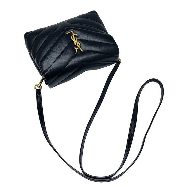Bag Shoulder Loulou Toy Bagblack Ysl Logo in black from Poshmark, photo 3 of 11