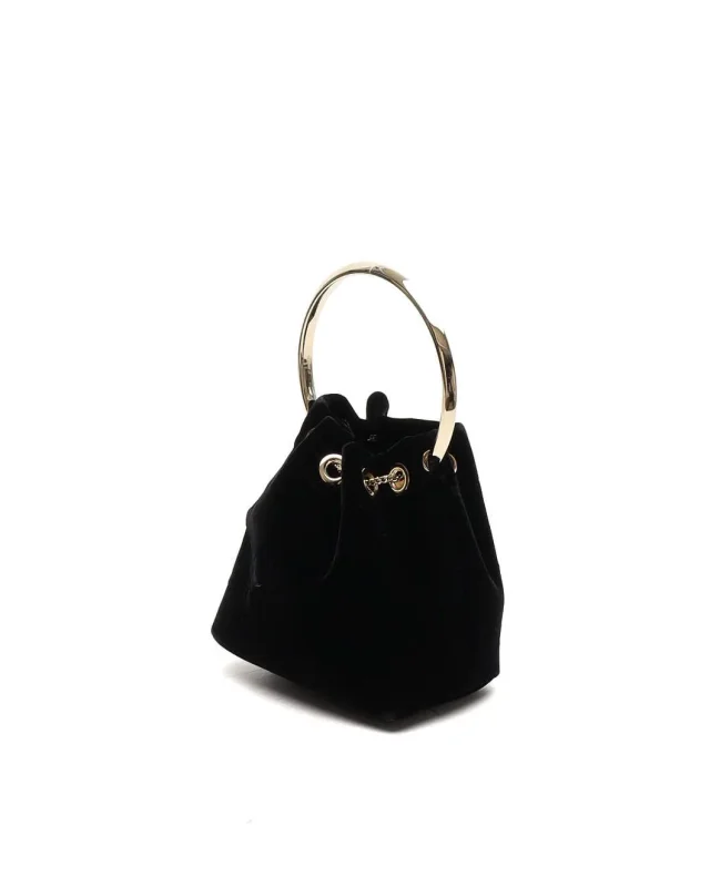 Jimmy Choo Velvet Bon Bag in Velvet from A Retro Tale, photo 3 of 10