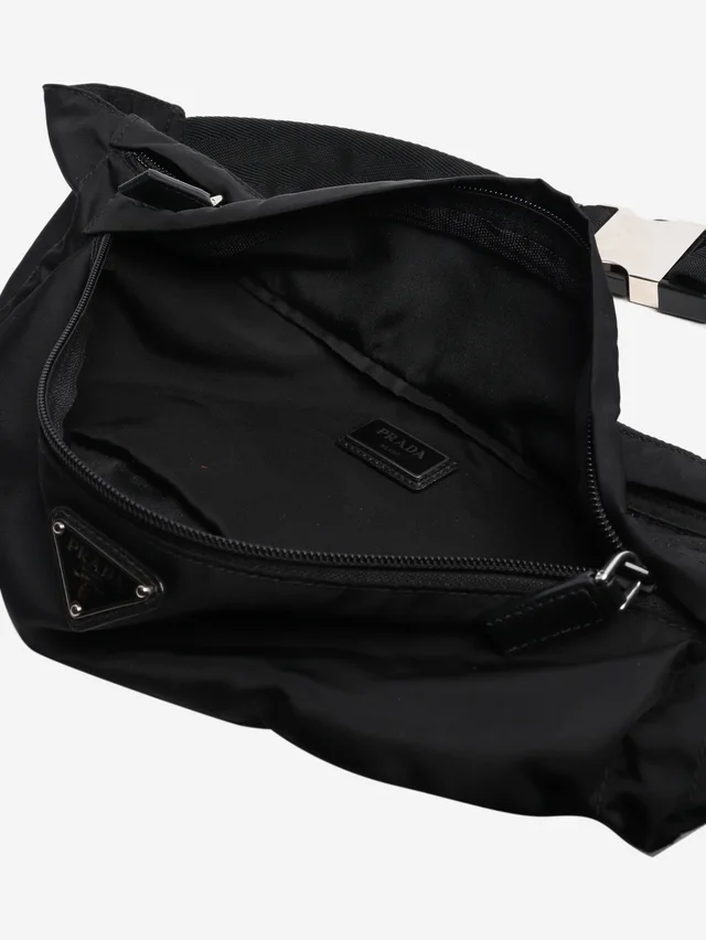 Prada Black 2way crossbody belt bag in Black Nylon from Sign of the Times, photo 4 of 6