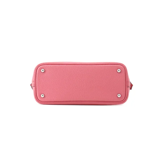 Hermès Bolide 1923 Rose Azalee Chevre Myzore Goatskin Size Mini in Pink Goatskin from GALLERY RARE, photo 3 of 18