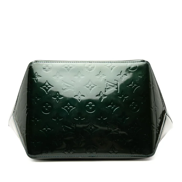 Green Louis Vuitton Monogram Vernis Bellevue PM Handbag in Green Leather from Designer Revival, photo 2 of 2