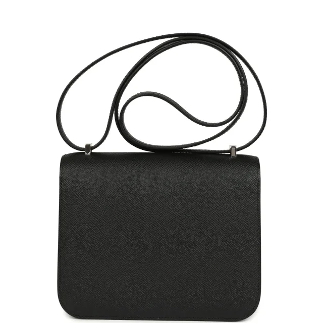 Hermès Constance 18 Black Epsom Palladium Hardware in Black Epsom leather from Madison Avenue Couture, photo 4 of 9