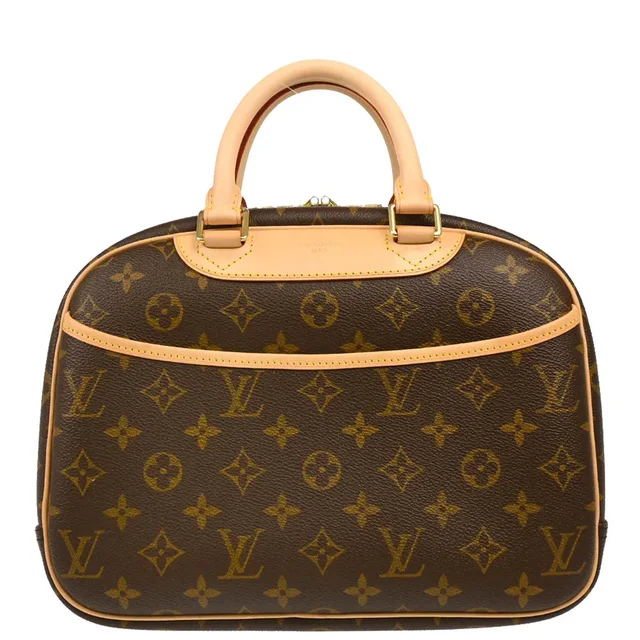 Louis Vuitton 2004 Monogram Trouville Handbag M42228 in Coated canvas from AMORE Vintage Tokyo
