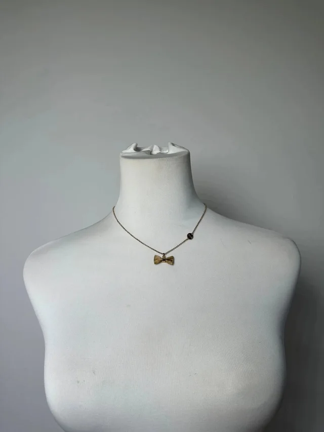 Chloé Vintage Chain Link Necklace Gold-Tone Metal in multicolor from Grailed
