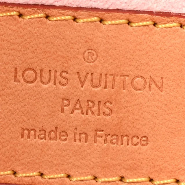 Louis Vuitton Damier Azur Propriano Rose Ballerine in Pink Canvas from FASHIONPHILE, photo 6 of 11
