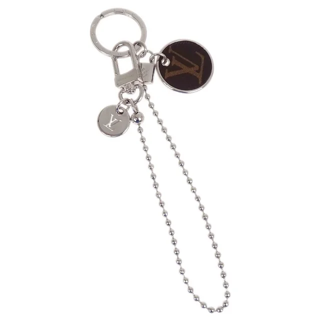Louis Vuitton Porte Cles Chaine Keychain M63628 in Coated canvas from AMORE Vintage Tokyo