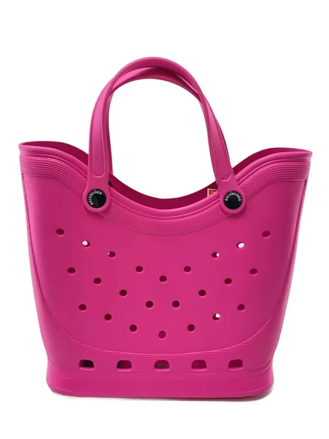 Balenciaga Crocs Eva Tote Bag Rubber Pink in pink from Poshmark