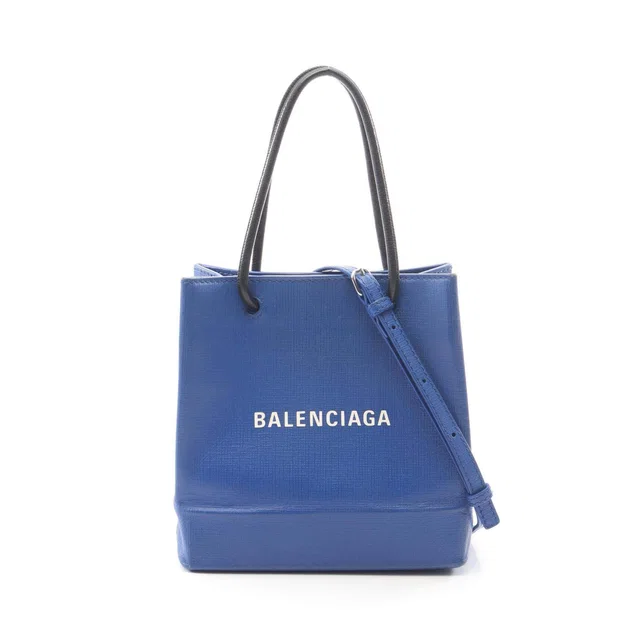 Balenciaga Shopping Tote XXS 2way Leather Tote Bag in Leather from LuxUness