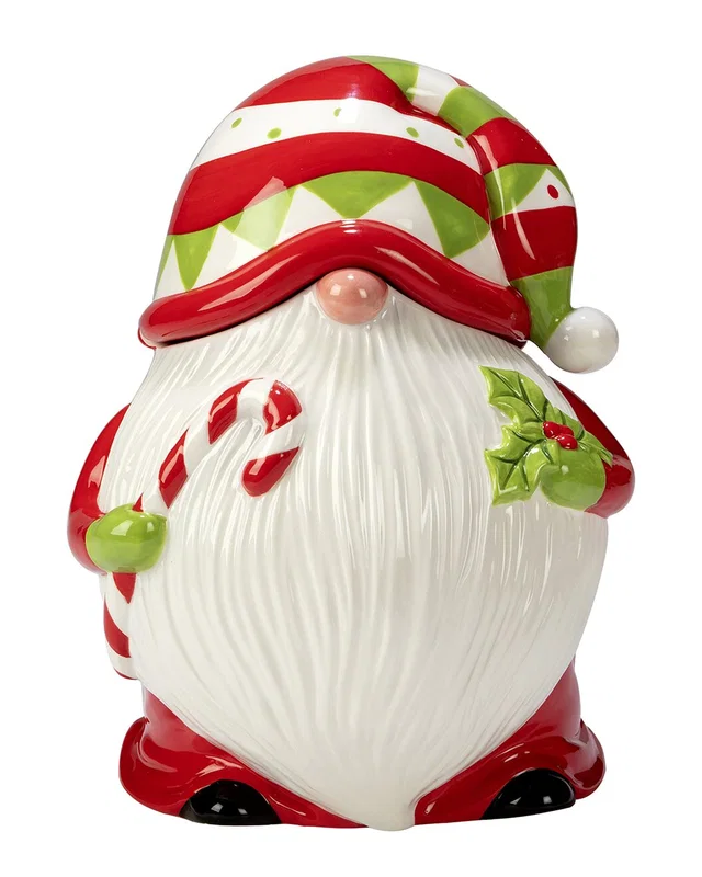 Certified International Holiday Magic Gnomes 3D Cookie Jar, image 1 of 1 from Rue La La