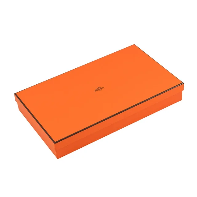 Hermès BolidePouch Orange・Feu Cotton100% Size MM in Orange from GALLERY RARE, photo 9 of 9