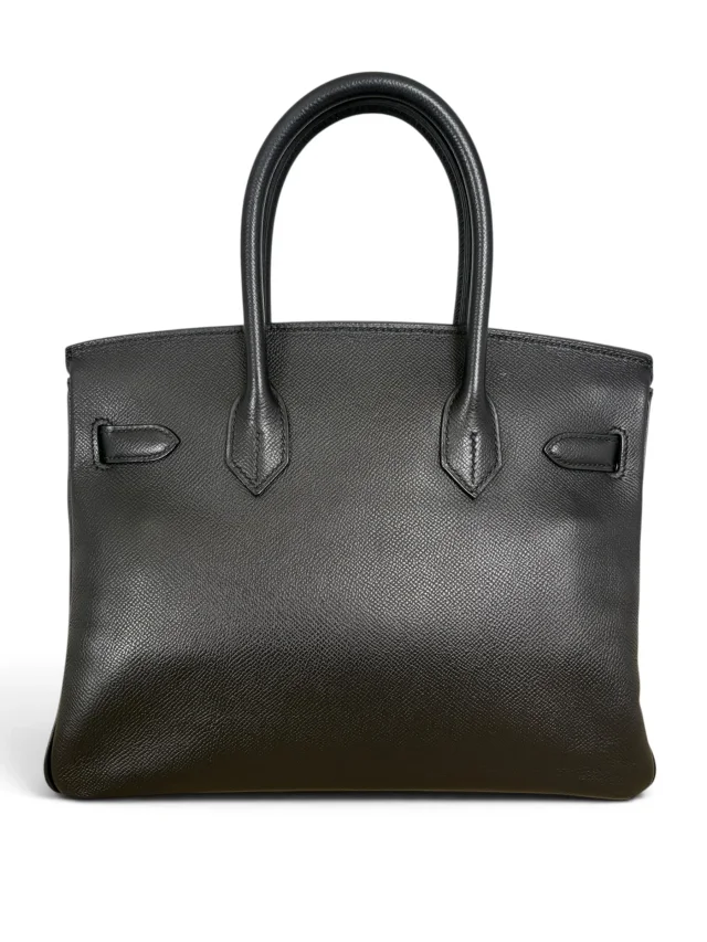 Hermès Black Epsom Birkin 30 PHW in Black Epsom leather from Season 2 Consign, photo 4 of 12