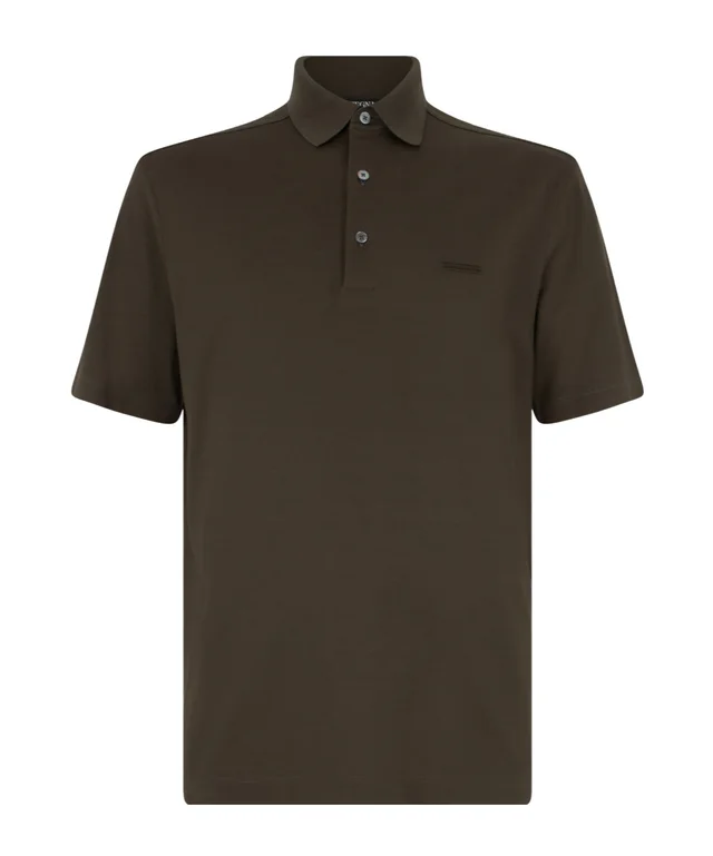 Zegna Short-Sleeve Cotton Polo Shirt from SENSER, photo 1 of 1