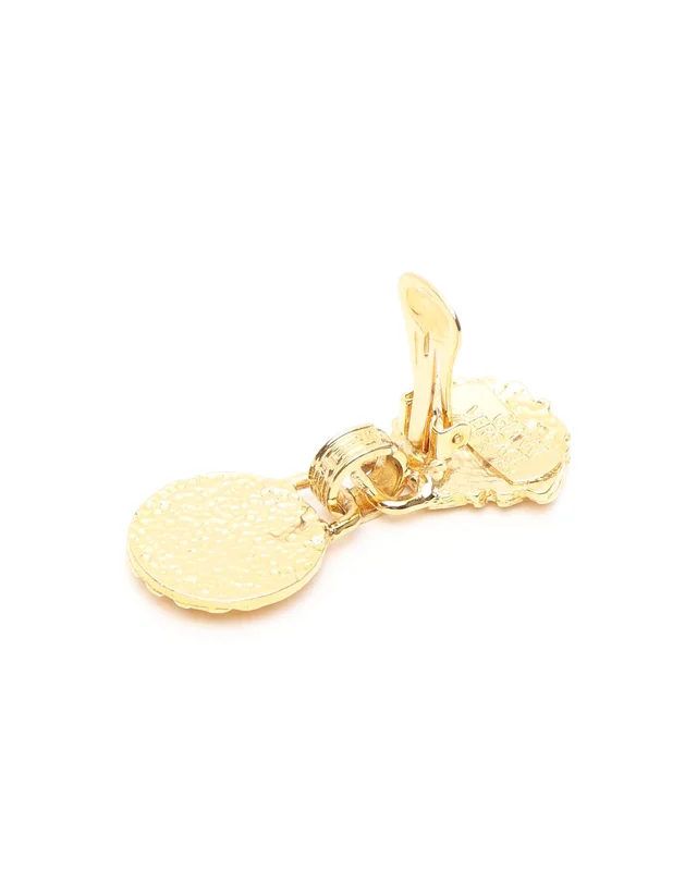 Versace Medusa Clip-on Earrings from A Retro Tale, photo 3 of 4