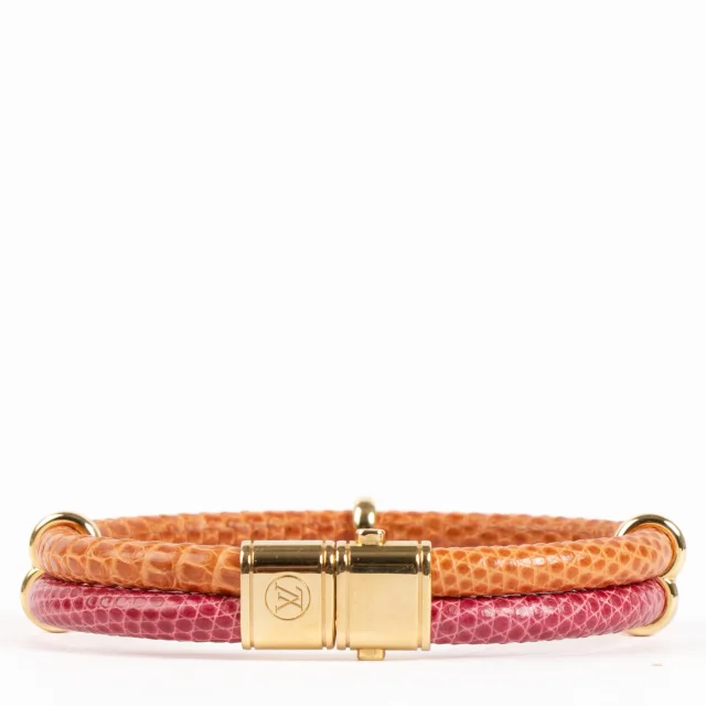 Louis Vuitton Keep It Twice Bracelet in Lizard from Labellov, photo 4 of 5