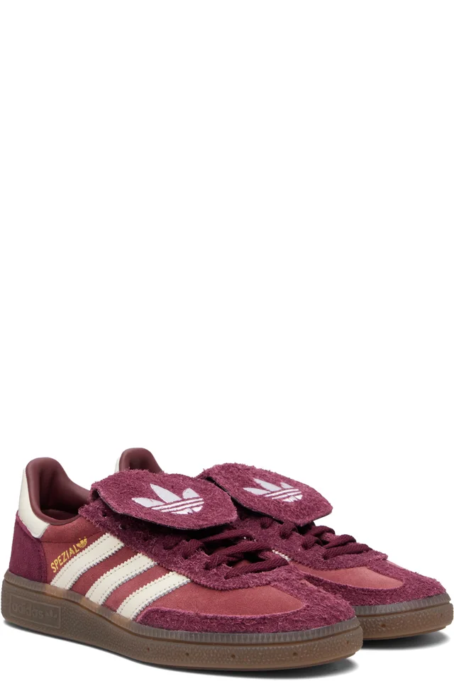 adidas Originals Red Handball Spezial LT Sneakers, photo 4 of 4 from SSENSE