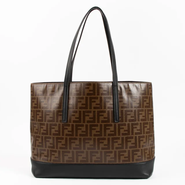 Fendi Zucca 1974 Coated Canvas Tote Bag in Coated canvas from Labellov, photo 3 of 7