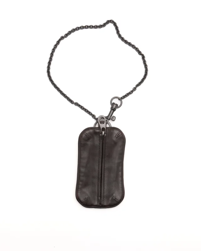 Bottega Veneta Intrecciato Key Pouch in Woven leather from A Retro Tale, photo 2 of 4