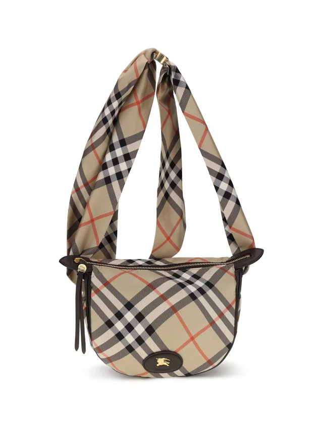 Burberry Ribbon Shoulder Bag — Beige Silk in Beige Silk from HEWI