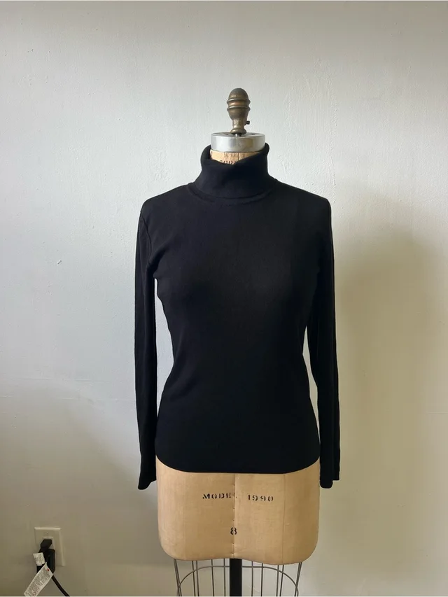 ‘S Max Mara Black Turtleneck Sweater - Classic Women's Knit in black from Poshmark