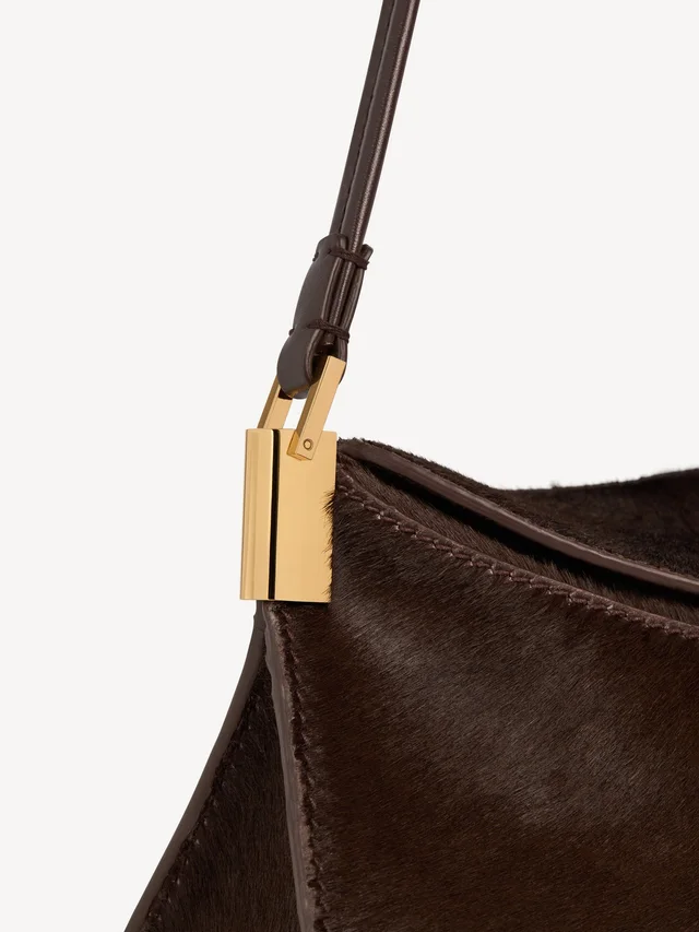 Balmain 64-83 small bag in pony-effect leather, photo 7 of 9 from SENSER