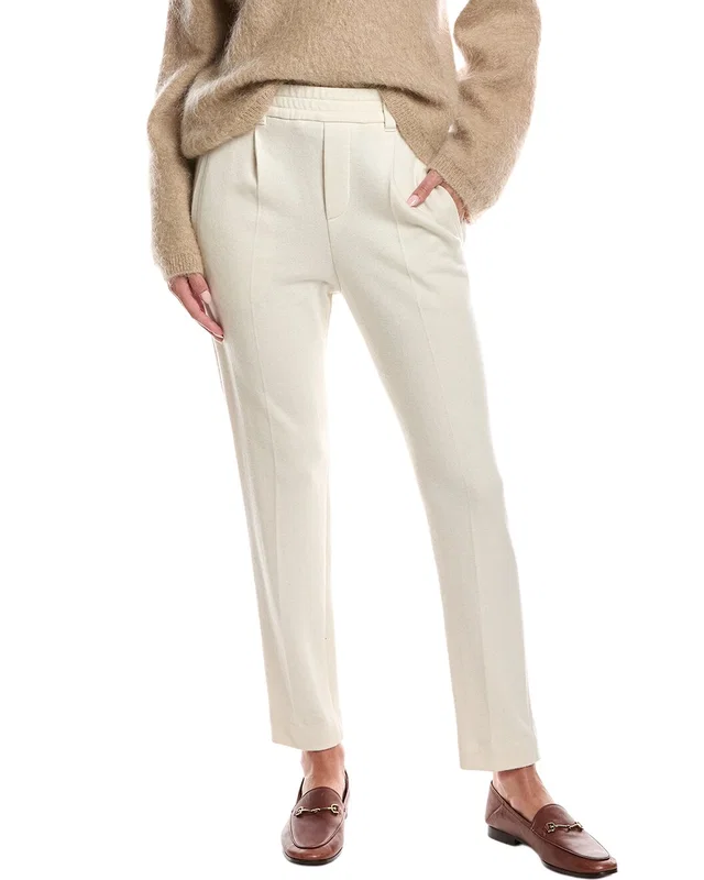 Brunello Cucinelli Cashmere-Blend Pant, image 1 of 1 from Gilt