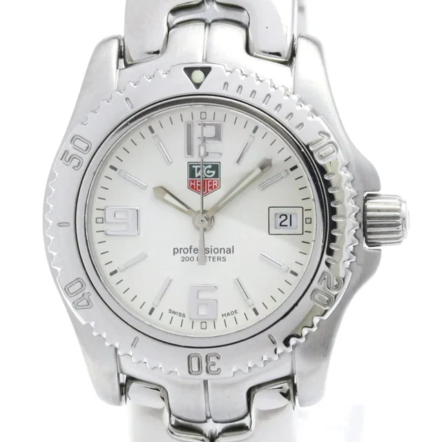 TAG Heuer Link Stainless Steel Quartz Ladies Watch Wt1314 Polished in white from Grailed