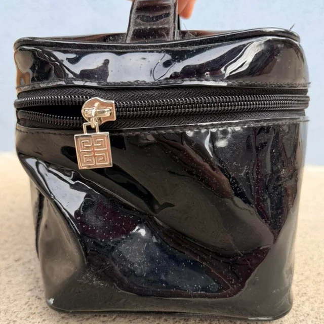 Givenchy Women's Makeup and toiletry bags - Black in black from Depop, photo 2 of 5