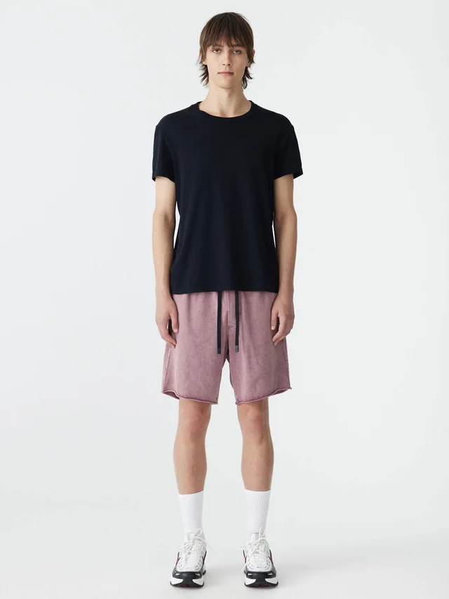 Bassike Acid Dye Raw Double Jersey Short from bassike, photo 1 of 1