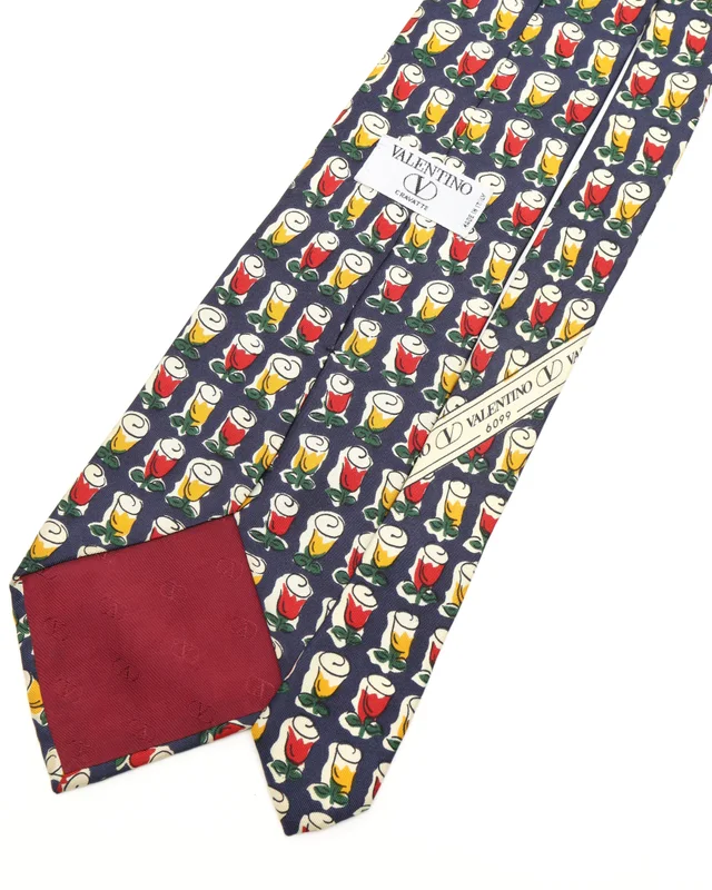 Valentino Garavani Silk Tie in Silk from A Retro Tale, photo 3 of 3