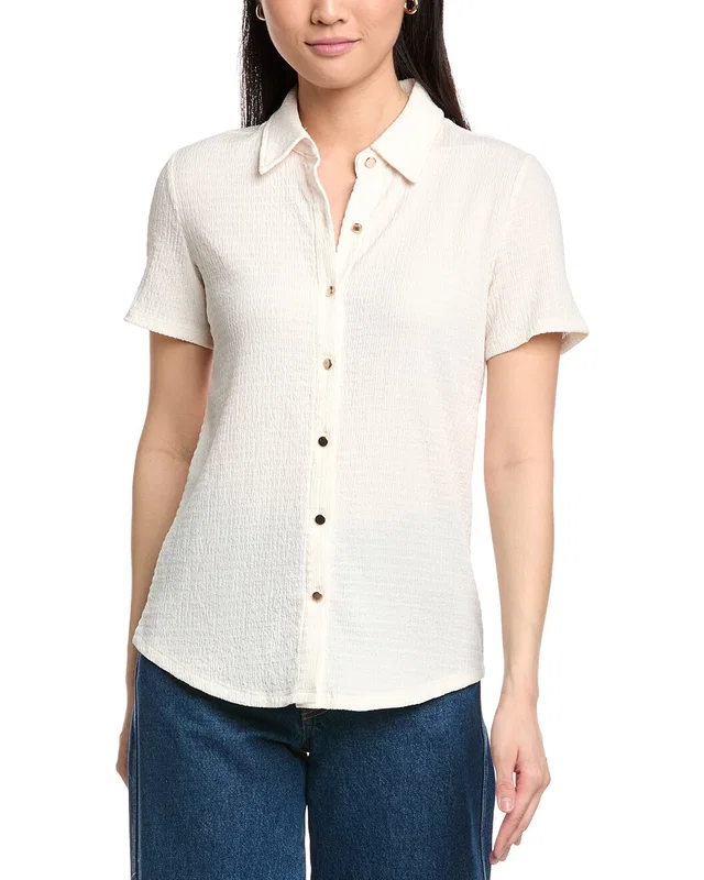 Jones New York Seabreeze Crinkle Top, image 1 of 1 from Gilt