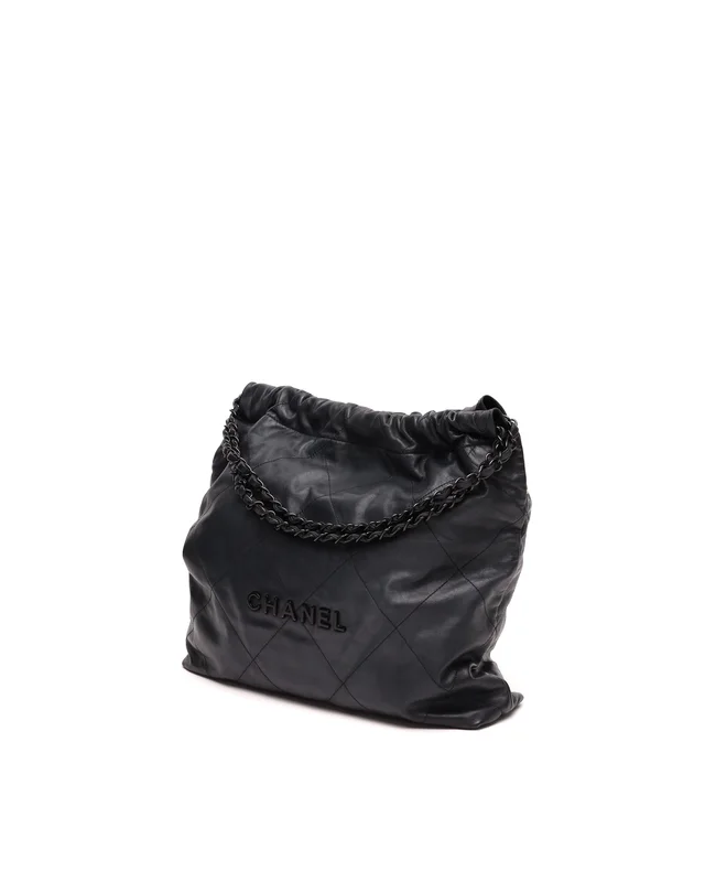Chanel Quilted 22 Bag in Leather from A Retro Tale, photo 2 of 2