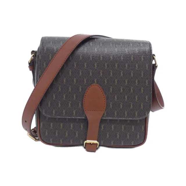 Saint Laurent Monogram Satchel Shoulder in Coated canvas from The Reluxe