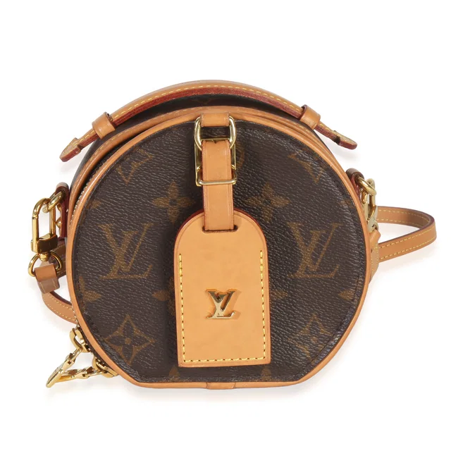Louis Vuitton Monogram Canvas Mini Boite Chapeau Brown Handbag in Brown Coated canvas from HEWI