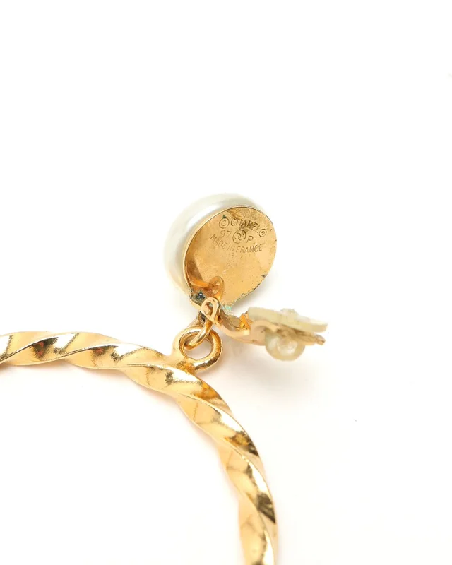 Chanel Coco Mark Clip-on Earrings from A Retro Tale, photo 4 of 4