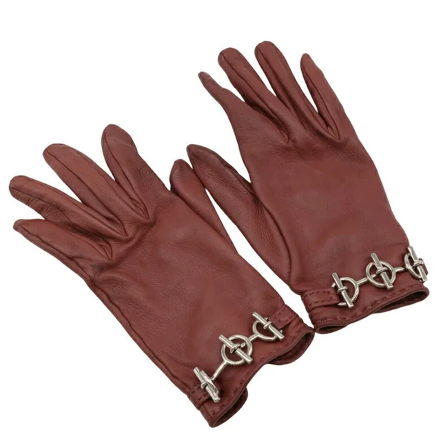 Hermès gloves & mittens in Leather from The Brand Collector