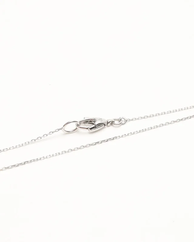 Gucci 18kt White Gold and Diamond Necklace in White from A Retro Tale, photo 4 of 4