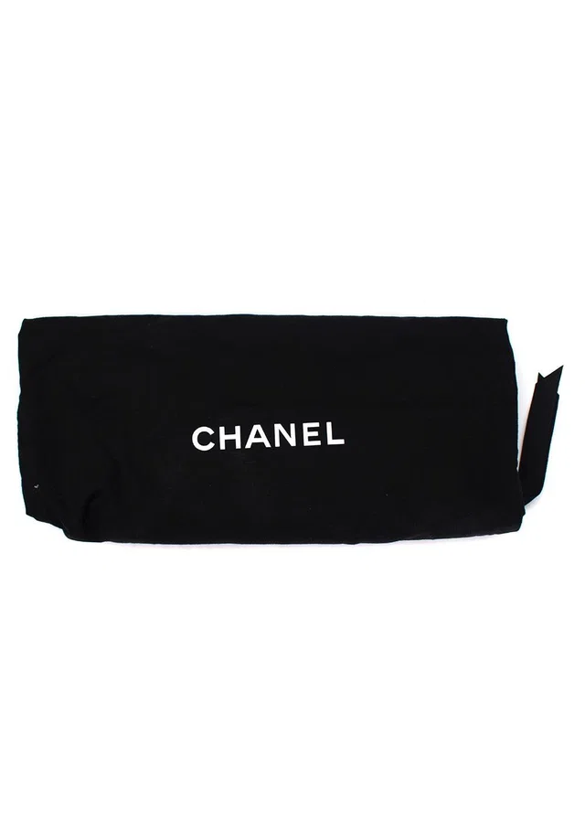 Chanel Black Quilted Leather Round Toe Heels in Black Leather from HEWI