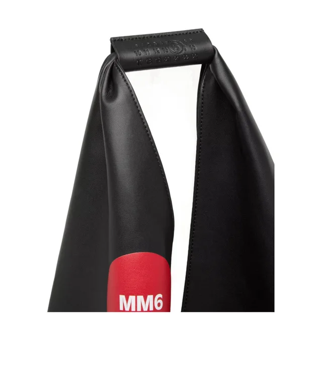 Mm6 Maison Margiela Japanese sticker-print tote bag, photo 7 of 8 from SENSER
