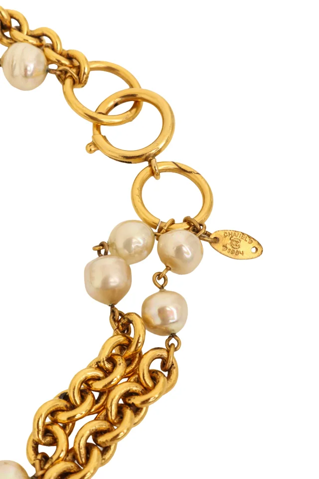Chanel 1984 F/W Pearl Chain Necklace from Recess LA, photo 5 of 5