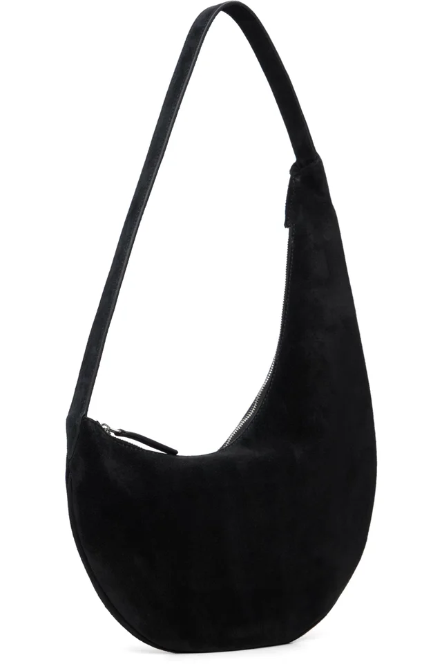 Aesther Ekme Black Lune Mini Bag, photo 3 of 4 from SSENSE